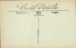 VINTAGE POSTCARD Fatty the Boulevard of the Play of Balloon and the theater