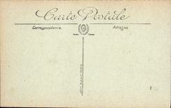 VINTAGE POSTCARD Fatty the statue of Fragonard