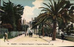 CPA Grasse Le Boulevard Fragonard