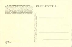 CPA Chateau De Chappes