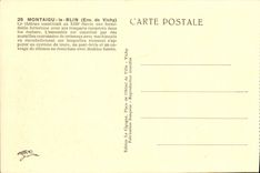 CPA Chateau De Montaigu Le Blin