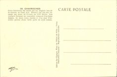 CPA Chateau De Chavroches