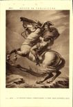 Museo de la POSTAL de la VENDIMIA de Versalles David la primera travesía del cónsul Mont Saint el Bernard Napoleon 1r