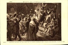 CPA Musee De Versailles Premiere distribution des Croix de la legion d'Honneur dans l'eglise des Invalides 