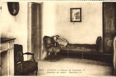 CPA Ajaccio Maison De Napoleon 1er Chambre ou naquit Napoleon 1er