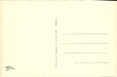 VINTAGE POSTCARD Ajaccio House Of Napoleon the 1st smoking-room