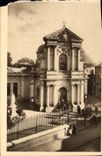 VINTAGE POSTCARD La Chapelle Of the Carmelite nuns De Lisieux the frontage