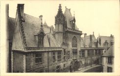 VINTAGE POSTCARD Bourges Palate Of Jacques Heart
