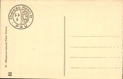 POSTAL Pau de la VENDIMIA el castillo la horquilla de Enrique IV