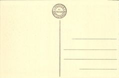 POSTAL Versalles de la VENDIMIA el paladar de pequeño Trianon