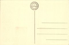 Paladar de Versalles de la POSTAL de la VENDIMIA de Trianon grande el peristyle y los jardines