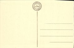 POSTAL Versalles de la VENDIMIA la columnata De Mansart y el retiro de Proserpine de Girardon