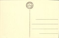 POSTAL Versalles de la VENDIMIA el lavabo De Neptuno y agua grande