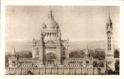 CPA La Basilique De Lisieux Vue Generale du projet