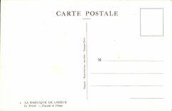 VINTAGE POSTCARD the Basilica De Lisieux the Frontage project and dome