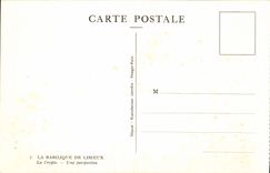 CPA La Basilique De Lisieux La crypte Une perspective