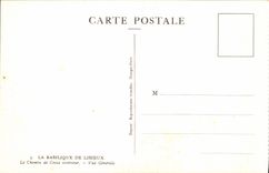 CPA La Basilique De Lisieux Le chemin de Croix exterieur Vue generale