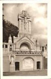 VINTAGE POSTCARD the Basilica De Lisieux the external way of Cross the martyrdom monumental