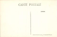 VINTAGE POSTCARD Bourges the Cathedral Five Gates