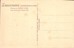 VINTAGE POSTCARD Castle De Rigny Worn Overall picture