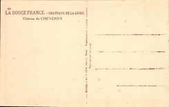 CPA Chateaux De La Loire Chateau De Cheverny