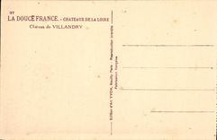 CPA Chateaux De La Loire Chateau De Villandry