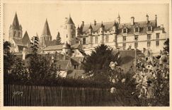 VINTAGE POSTCARD Loire ch4ateau Castle Of Loaches