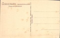 CPA Chateau De Langeais