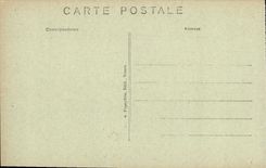 Opinión panorámica de Chinon de la POSTAL de la VENDIMIA tomada del castillo y de la Viena