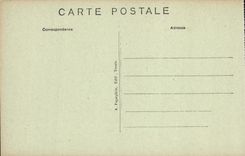 POSTAL Chinon de la VENDIMIA el castillo la torre de Coudray