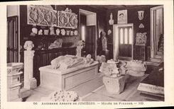 VINTAGE POSTCARD Old Abbey De Jumieges Museum Of Stones