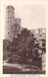 VINTAGE POSTCARD Old Abbey De Jumieges the church Notre Dame Southern part