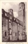 VINTAGE POSTCARD Old Abbey De Jumieges Notre Dame Church