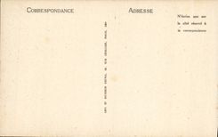 VINTAGE POSTCARD Ruins Of the Abbey De Jumieges Nave of the church