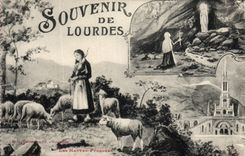 POSTAL de la VENDIMIA a recordar de Bernadette pesada Lourdes