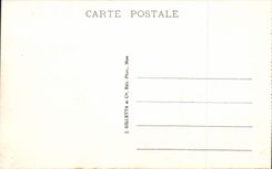 VINTAGE POSTCARD Cannes Boulevard And Baths Of the Small cross