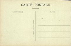 VINTAGE POSTCARD Way Of the Ladies Pargny Militaria