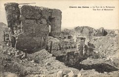 CPA Chemin Des Dames Le Fort De La Malmaison Militaria