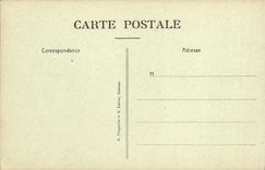 VINTAGE POSTCARD Way Of the Ladies the Fort Of Malmaison Militaria