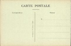 CPA Chemin Des Dames Le Village De Vaudesson Militaria