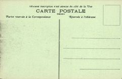 VINTAGE POSTCARD Monument Of Sliced Bayonets Seen interior Militaria