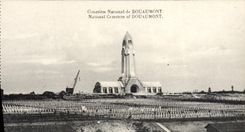 CPA Douaumont Cimetiere Militaria