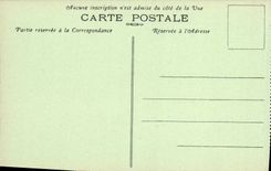 VINTAGE POSTCARD Monument Of the Vault Sainte Fine Militaria