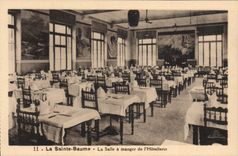 CPA La Sainte Baume La Salle A Manger De l'Hotellerie