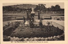 CPA La Sainte Baume Entree de la maison de retraite