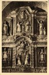 VINTAGE POSTCARD Holy Thegonnec Retable Of the ND Furnace bridge of the Rosary