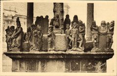 VINTAGE POSTCARD Holy Thegonnec the Martyrdom