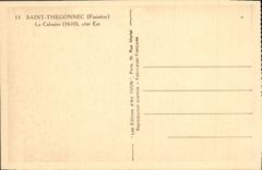 VINTAGE POSTCARD Holy Thegonnec the Martyrdom