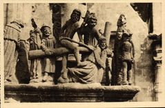 CPA Saint Thegonnec Le Calvaire