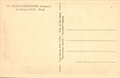 CPA Saint Thegonnec Le Calvaire